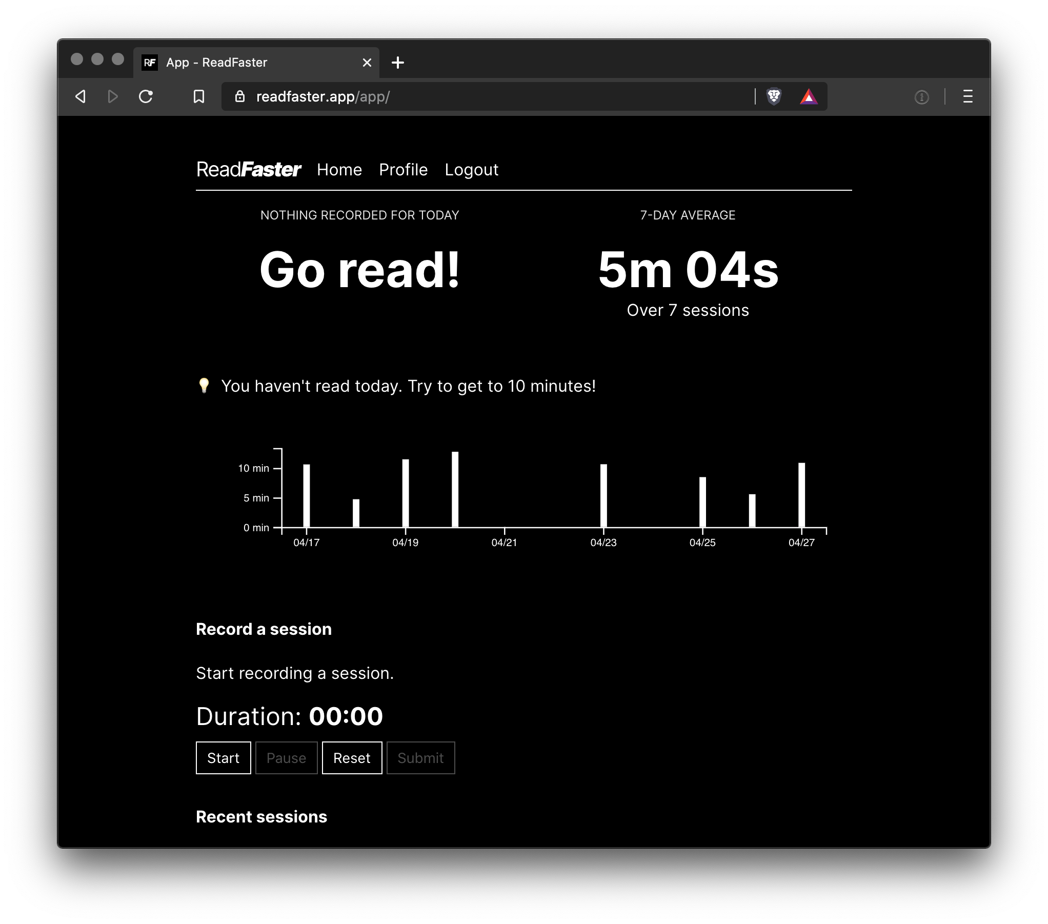 ReadFaster.app